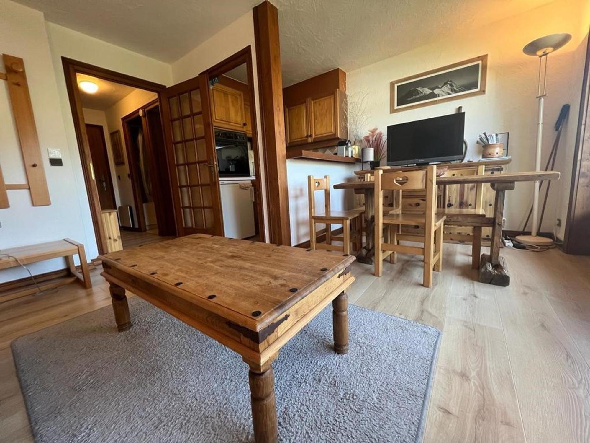 Studio 4 Pers - Balcon - Proximite Pistes Et Golf - Tv - Garage - Animaux Ok - Tennis En Ete - Fr-1-453-82 Megève Exterior foto
